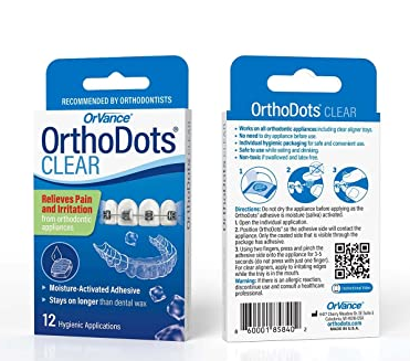 Ortho Dots (Clear) Pk12