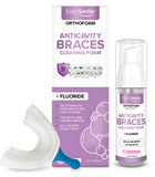 EVERSMILE® ANTICAVITY ORTHOFOAM BRACES CLEANER "FREE TRAYBRUSH"
