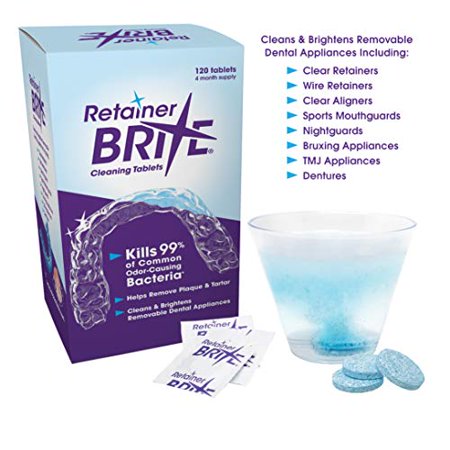 Retainer Brite Cleaning Tablets